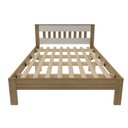 Ver imagem 5 de Cama de Casal para Colchão 1,38m Amendoa/branco Cm8007 Tecno Mobili