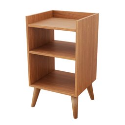 Mesa de Cabeceira Retrô Pé Palito Para Quarto Mesinha Quarto MDF MVD Móveis - 3