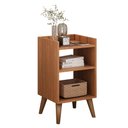 Ver imagem 2 de Mesa de Cabeceira Retrô Pé Palito Para Quarto Mesinha Quarto MDF MVD Móveis