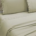 Ver imagem 3 de Jogo de Cama Lençol Casal Supremo 3 Peças Micropercal 300 Fios - Bege