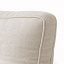 Ver imagem 5 de Almofada Decorativa Maia Cheia Fofinha com Zíper 36x60 Linho para Sofá Cama Poltrona Fibra Siliconad