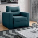 Ver imagem 1 de Poltrona Sofá Cama Marlene Solteiro 1 Lugar