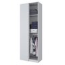 Guarda-Roupa Modulado 1 Porta Canto Exclusive Henn - 2