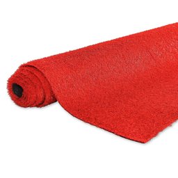 Grama Sintética Vermelha 20mm com Proteção Uv e Anti-fungo 2,00 X 1,50m (3m²) - 4