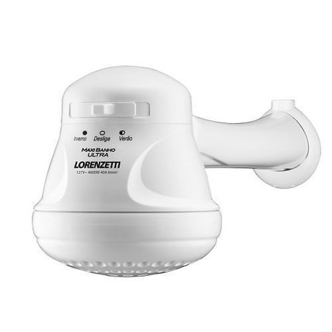 Maxi Banho Ultra com Cano 127v 4600w Branco Lorenzetti