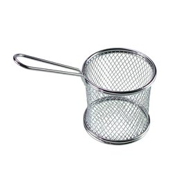 Kit 6 Cesta para Servir Porções Batata Frita Frango Salgados Hamburgueria Festa - 11
