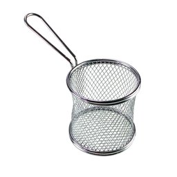 Kit 6 Cesta para Servir Porções Batata Frita Frango Salgados Hamburgueria Festa - 2