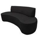 Ver imagem 1 de Sofá 02 Lugares 150cm Mônaco Corano Preto - Nexta Casa