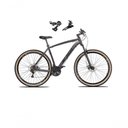 Ver imagem 1 de Bicicleta Aro 29 Ksw Xlt Alumínio 24v Câmbios Shimano Garfo Suspensão Pneu Faixa Bege Grafite 15