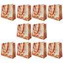 Ver imagem 1 de Bolsa Ecobag Sacola de Ombro Retornavel Kit 10 Uni Mercado Compra Dobravel Reutilizavel Economica Ab