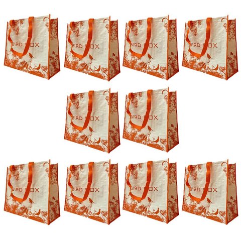Bolsa Ecobag Sacola de Ombro Retornavel Kit 10 Uni Mercado Compra Dobravel Reutilizavel Economica Ab