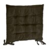 Kit 02 Almofadas Assento Futon Flat para Cadeira 40x40 Marrom Escuro - 5