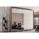 Ver imagem 2 de Guarda Roupa Casal Dream 2 Portas Esp Avela/Off White Henn