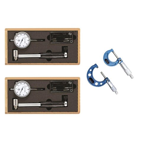 Kit Súbito 18-35 e 35-50 + Micrômetro 0-25 e 25-50 - 4 Pçs