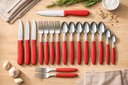 Ver imagem 1 de Conjunto de Talheres Caprese 26 Peças - Vermelha