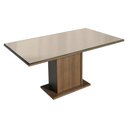 Ver imagem 6 de Conjunto Sala de Jantar Tampo de Vidro 6 Cadeiras Rustic/Crema/Imperial Dália Madesa