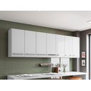 Ver imagem 2 de Armario de Cozinha Aereo 7 Portas Branco Bangladesh Casa Moderna