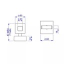 Ver imagem 2 de Acabamento de Registro de Pressão 3/4 Dot Deca 4916.C.Dot.Pq