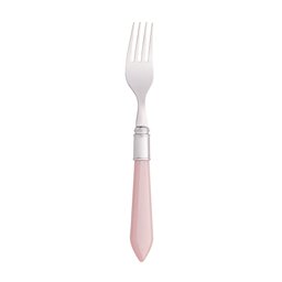 Faqueiro 24 peças de inox com cabo de plástico - Madre Perola - Rosa - 5