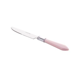Faqueiro 24 peças de inox com cabo de plástico - Madre Perola - Rosa - 4