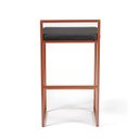 Ver imagem 4 de Banqueta Industrial Aço Cromada Bronze – Gourmet, Varanda, Living – Banqueta Moema Kit 4