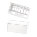 Ver imagem 6 de Plataforma de Trabalho 4 Lugares Pé Painel F5 Macadâmia com Branco F5 Office