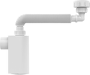 Ver imagem 1 de Sifão Copo de Parede Branco 031303 - Blukit