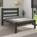 Ver imagem 1 de Cama de Casal Madeira Maciça para Colchão 128-138x188cm Multimóveis
