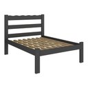 Ver imagem 2 de Cama de Casal Madeira Maciça para Colchão 128-138x188cm Multimóveis