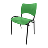 Cadeira Iso Empilhável Polipropileno Colorida:Verde - 1