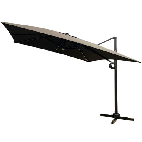 Ombrelone Guarda Sol Led Solar Iluminaçao Tenda Piscina Praia Hotel Pousada Sitio Jardim Verao Sol V