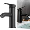 Torneira para Banheiro Monocomando Lavabo Pia de Luxo - Preta - 1