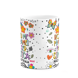 Caneca Divertida Vibes - Me Programei para Ser Simpática - 3