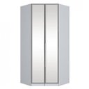 Ver imagem 1 de Módulo para Closet Canto com Espelho 2 Portas Iluminação Interna Exclusive Henn