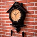 Ver imagem 1 de Relógio Parede Pendulo Elegante Boala Dourado Vintage 56cm