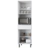 Paneleiro p/ Forno Cozinhas Moob 2 Portas 1 Gaveta Puxador Cava - Branco - 3