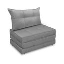 Ver imagem 1 de Pufe Cama Dobrável 90cm Solteiro com Almofada