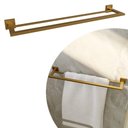 Ver imagem 1 de Porta Toalha Duplo - 60 cm - Eterna Gold Matte