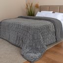 Ver imagem 2 de Coberdrom Edredom Manta Casal Aveludado com Sherpa Soft Dupla Face - Bf Colchões