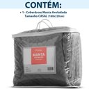 Ver mais imagens de Coberdrom Edredom Manta Casal Aveludado com Sherpa Soft Dupla Face - Bf Colchões