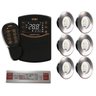 Kit 6 Led Slim Rgbw 15w Inox Piscina Tholz + Smartpool + Fonte - 1