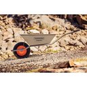 Ver imagem 2 de Carrinho de Mão Extraforte com Caçamba Extraforte Metálica Cinza 65 L, Braço Metálico