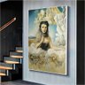 Quadro Salvador Dali A Persistência Da Memória 1931:90x60 cm/PRETA - 7
