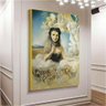 Quadro Salvador Dali A Persistência Da Memória 1931:90x60 cm/PRETA - 5