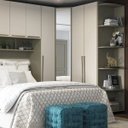 Ver imagem 4 de Módulo para Closet Canto Oblíquo com Espelho 1 Porta Exclusive Henn