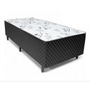 Ver imagem 1 de Cama Box Conjugado Solteiro D33 Mestre Dos Colchões 41x88x188 Preto