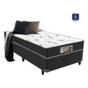 Ver imagem 2 de Cama Box Conjugado Solteiro D33 Mestre Dos Colchões 41x88x188 Preto