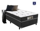 Ver imagem 2 de Cama Box Conjugado Solteiro D33 Mestre Dos Colchões 41x88x188 Preto