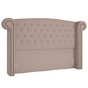 Ver imagem 1 de Cabeceira Cama Box Casal King 195cm Provença P02 Linho Bege Cru - Mpozenato