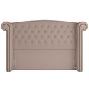 Ver imagem 3 de Cabeceira Cama Box Casal King 195cm Provença P02 Linho Bege Cru - Mpozenato